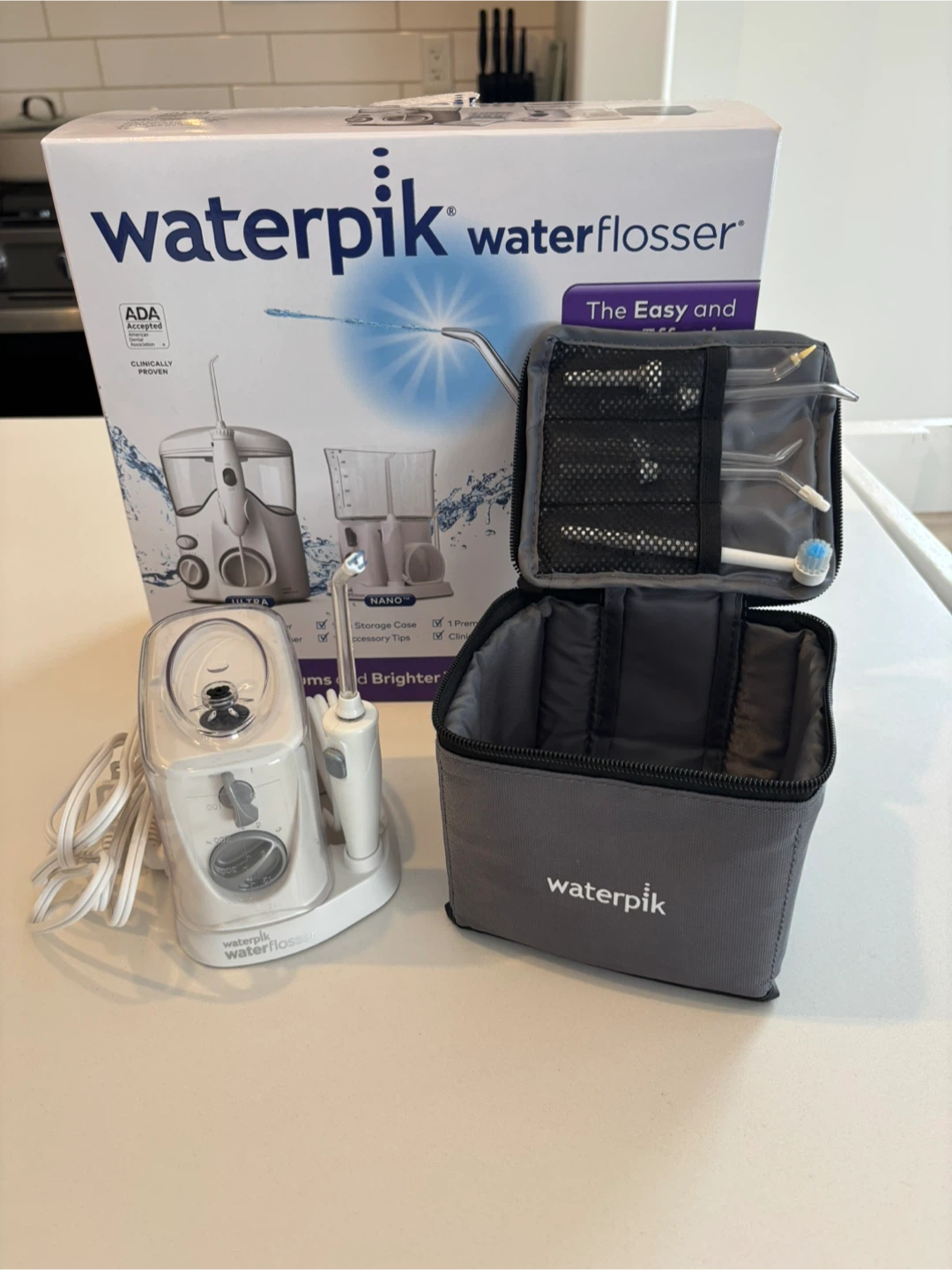 Waterpik Nano Waterflosser w/ Storage Case For Sale - photo 2