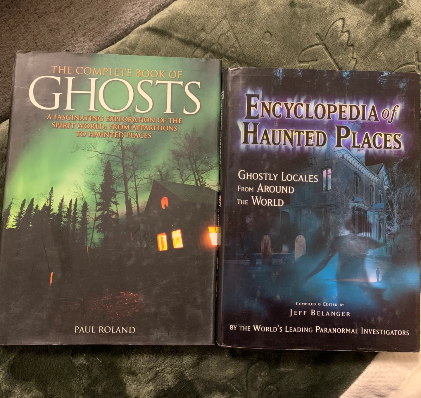 2 Books: The Complete Book of Ghosts & Haunted Places