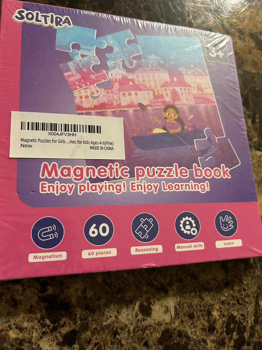 New Soltira Magnetic Puzzle Book for Girls 3+ - photo 2
