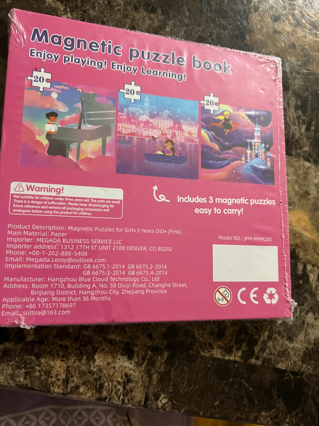 New Soltira Magnetic Puzzle Book for Girls 3+ - photo 3