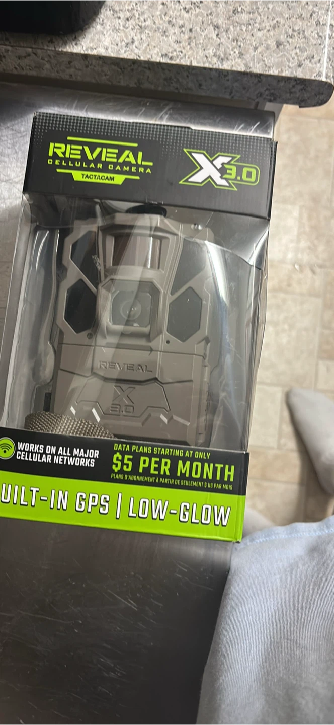 New Tactacam Reveal X 3.0 Cellular Camera