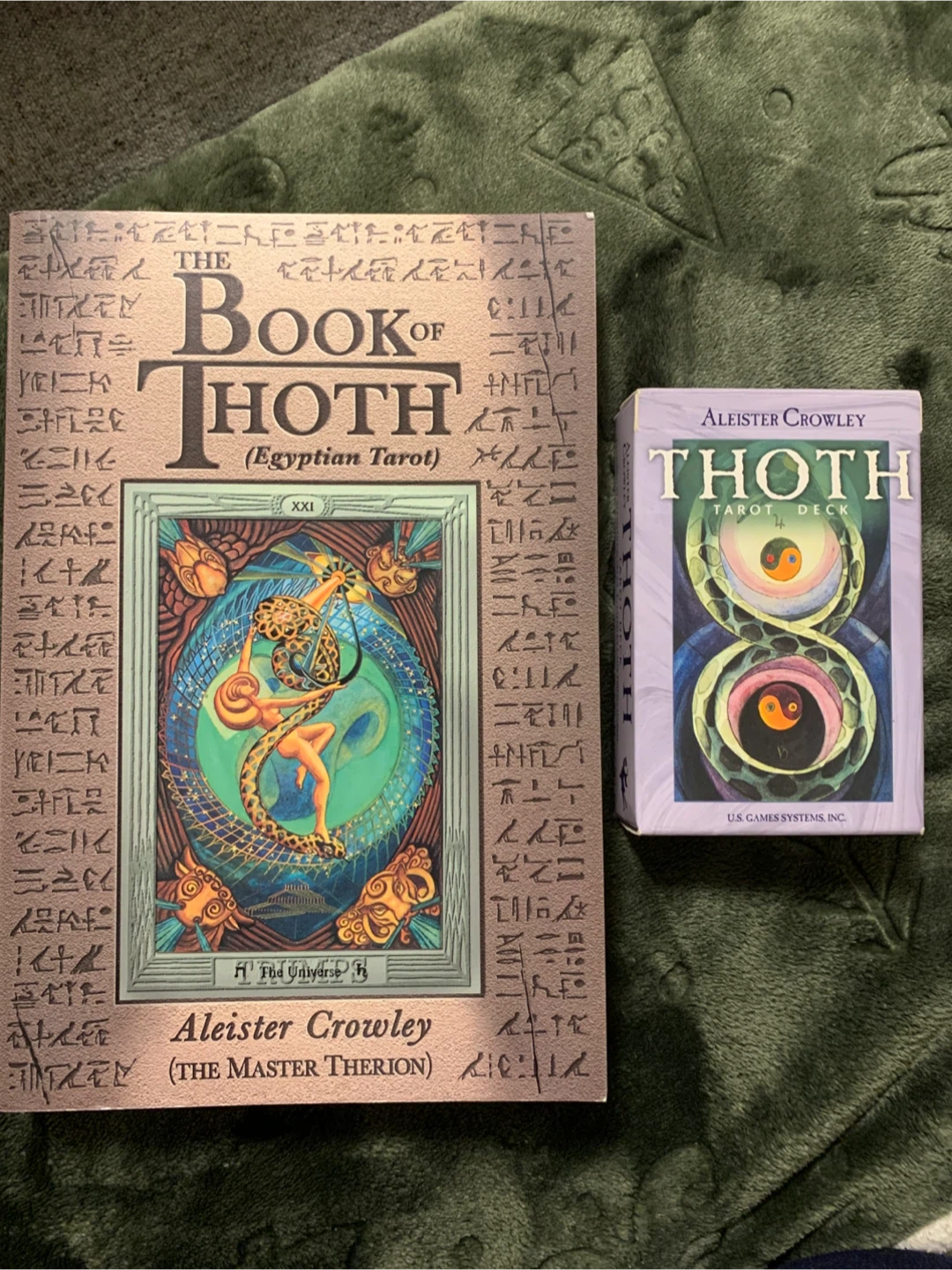 The Book of Thoth & Tarot Deck by Aleister Crowley