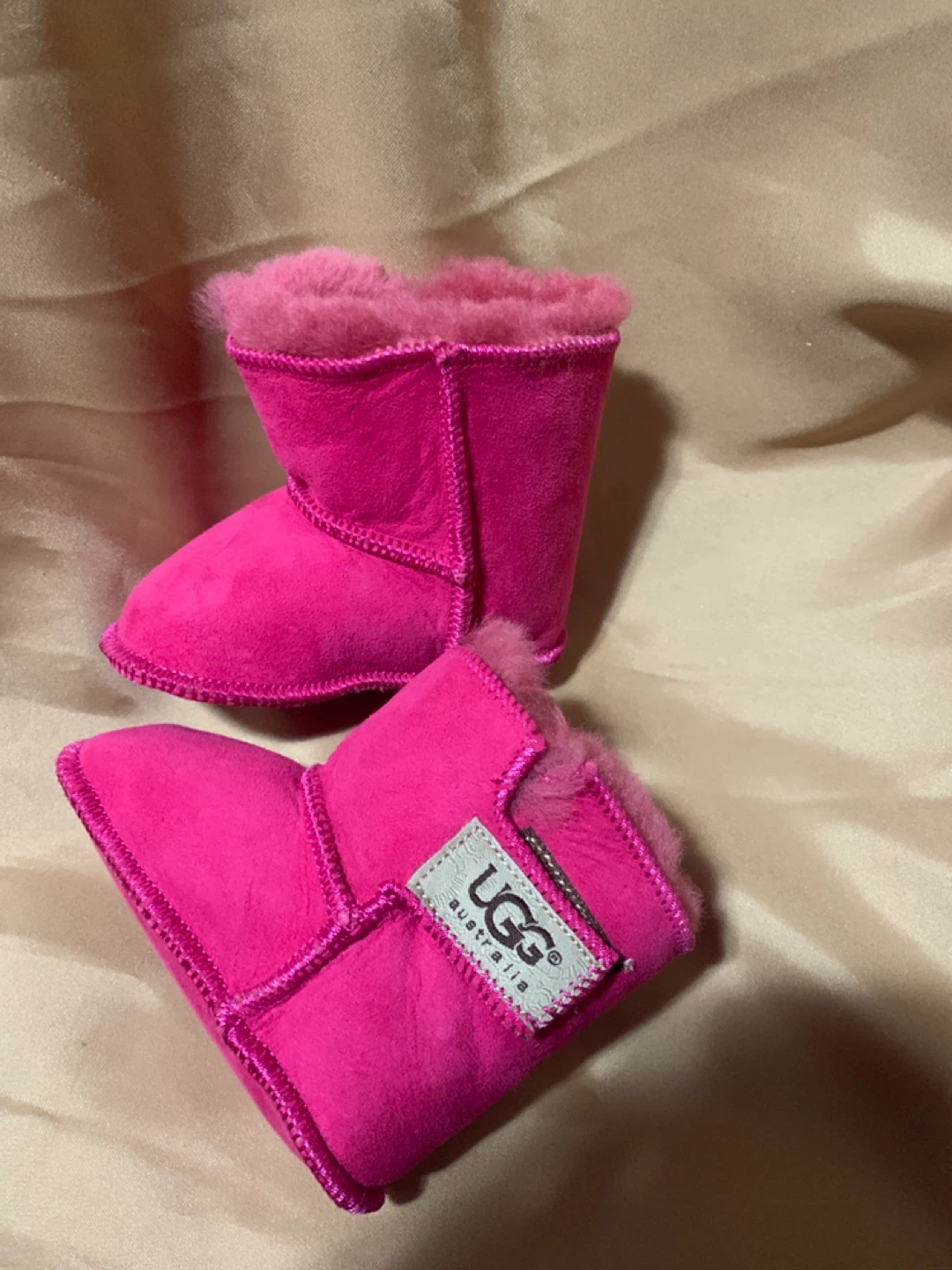 UGG Australia Pink Baby Boots