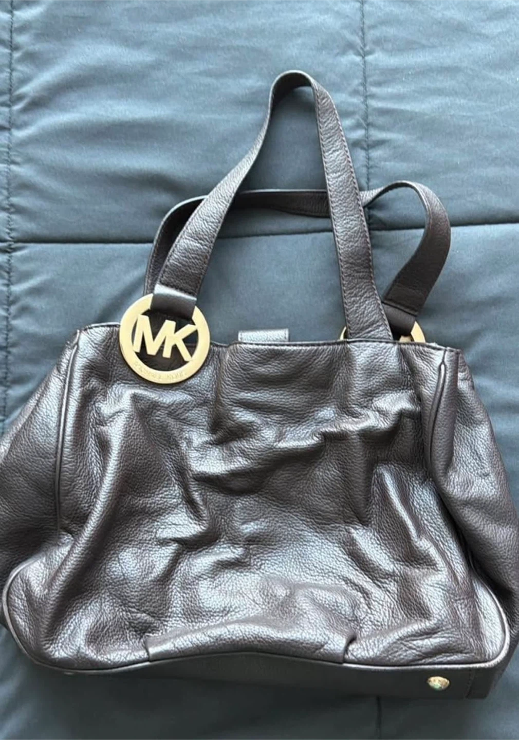 Michael Kors Brown Leather Hobo Bag🏆