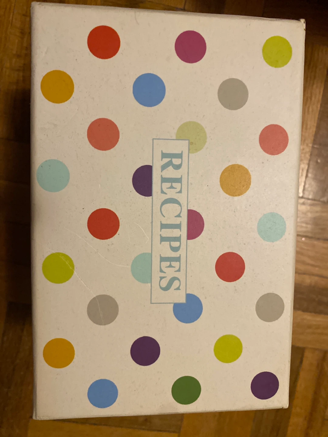 C.R. Gibson Kitchen Collection Recipe Card File Box