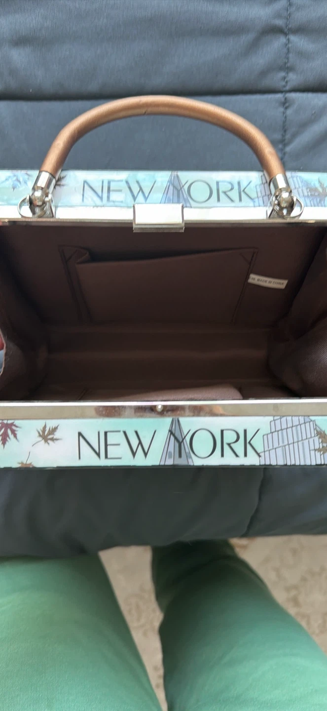 Vintage New York Scene Handbag🏆 - photo 2
