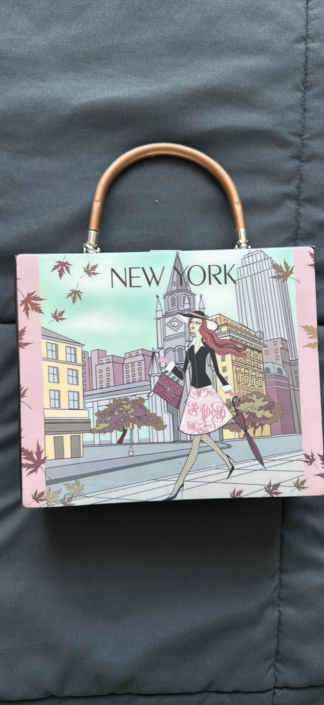 Vintage New York Scene Handbag🏆