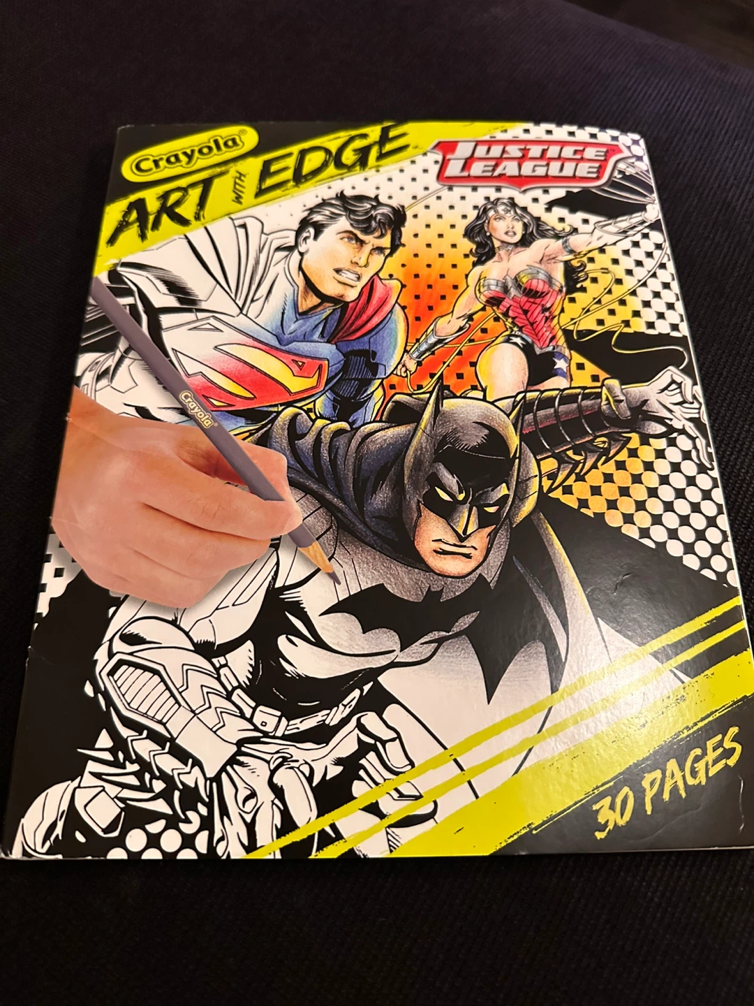Crayola Art with Edge Justice League Colouring Book