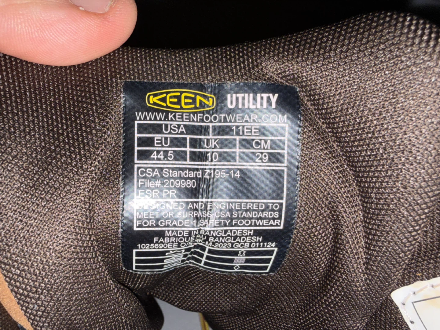 Keen Utility Men's 11EE Work Boots - photo 4