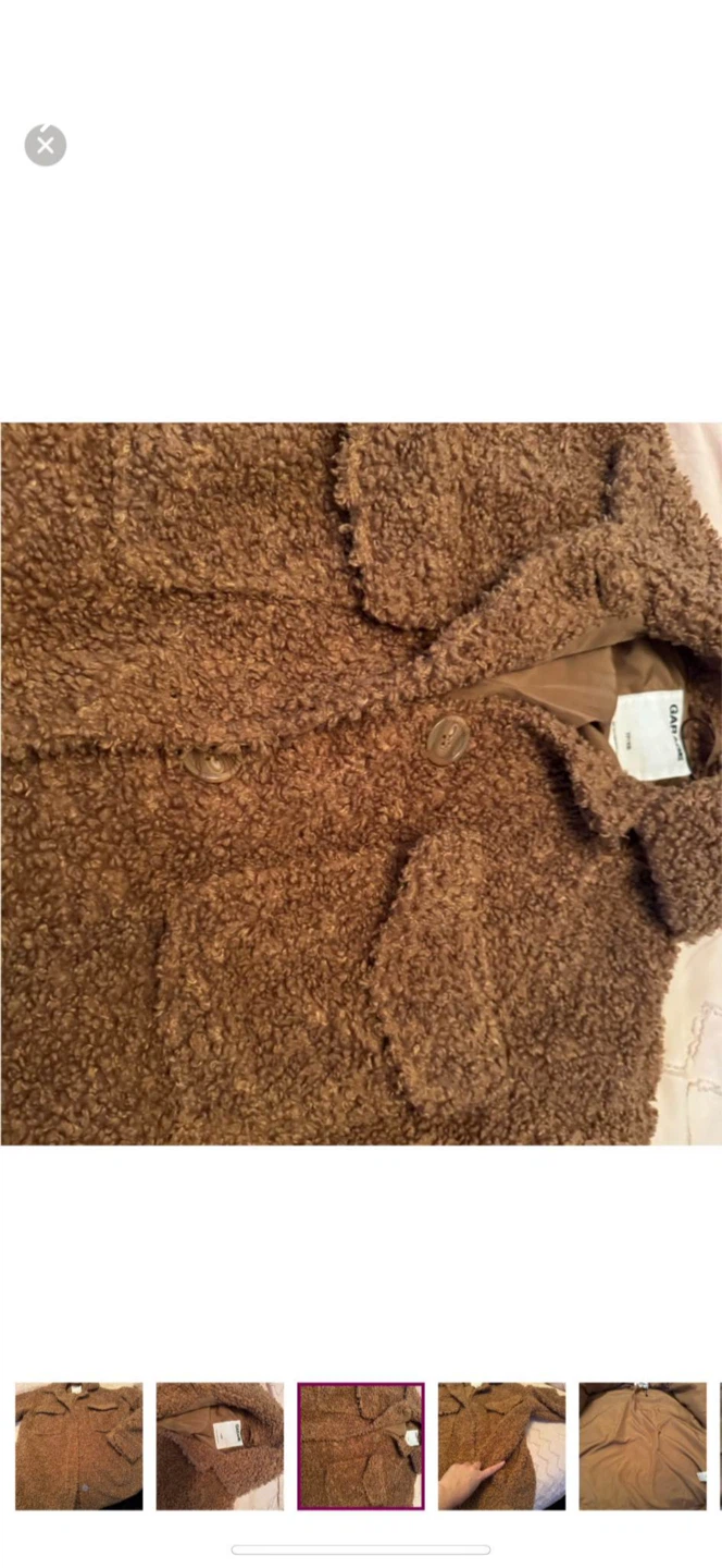 Garage Teddy Jacket Brown Size XXS - photo 2