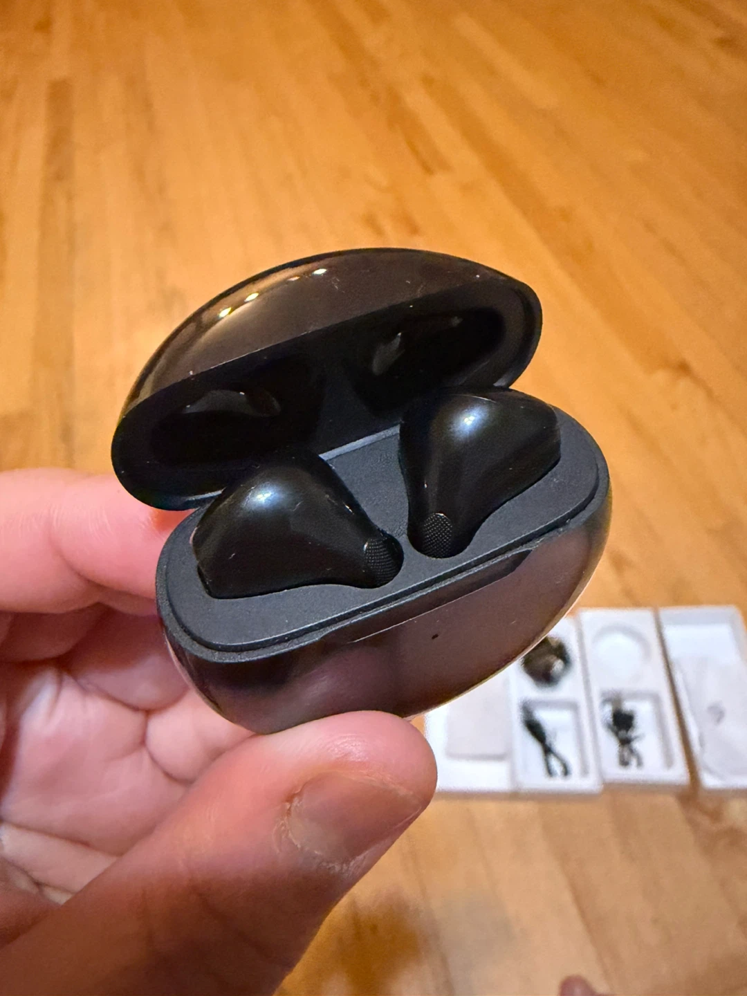 Pro 6 True Wireless Earbuds | get 2 earbuds | BLACK - photo 3