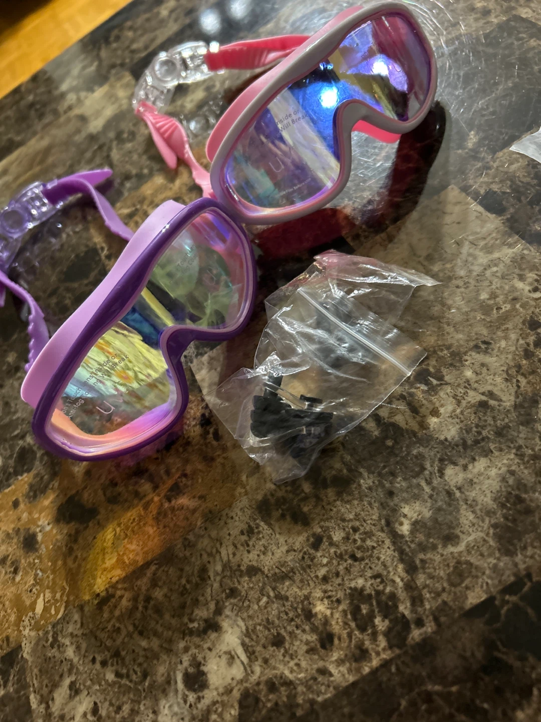 VU Swim Goggles - Pink and Purple-NEW
