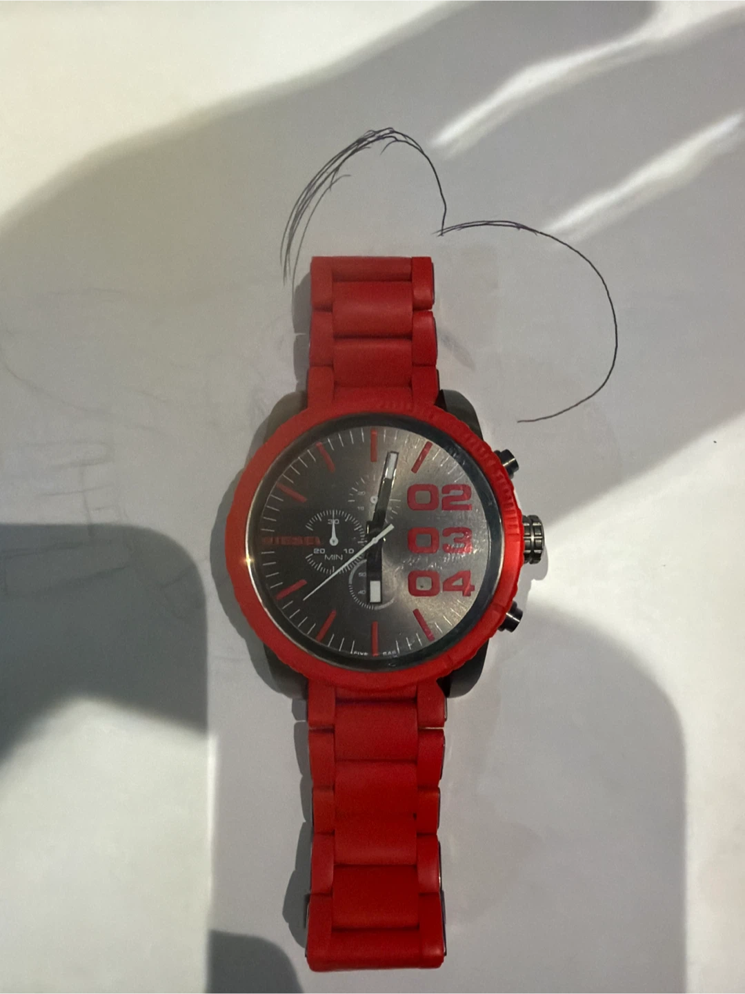 Diesel Watch - Red