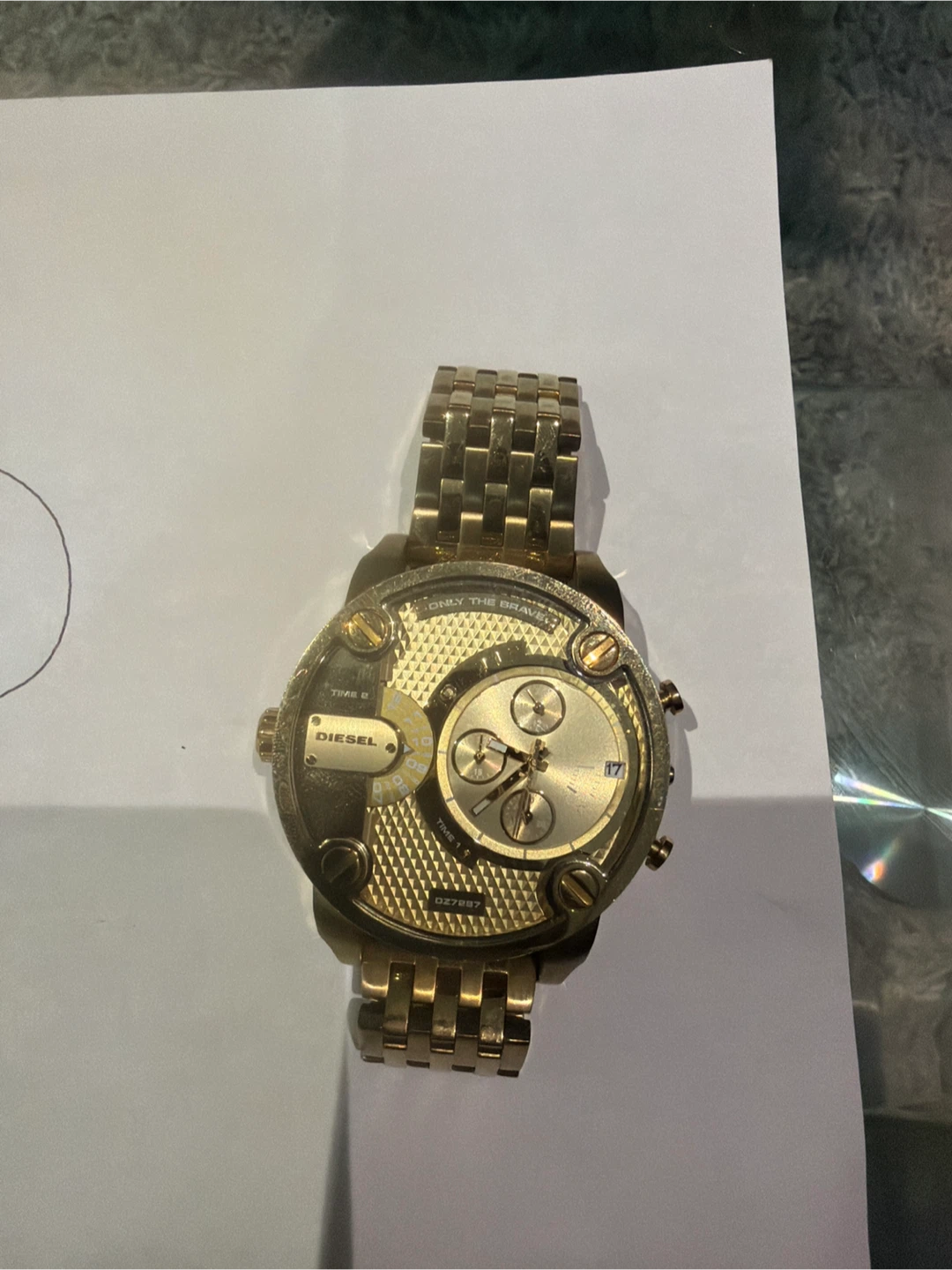 Diesel DZ7287 Gold Watch