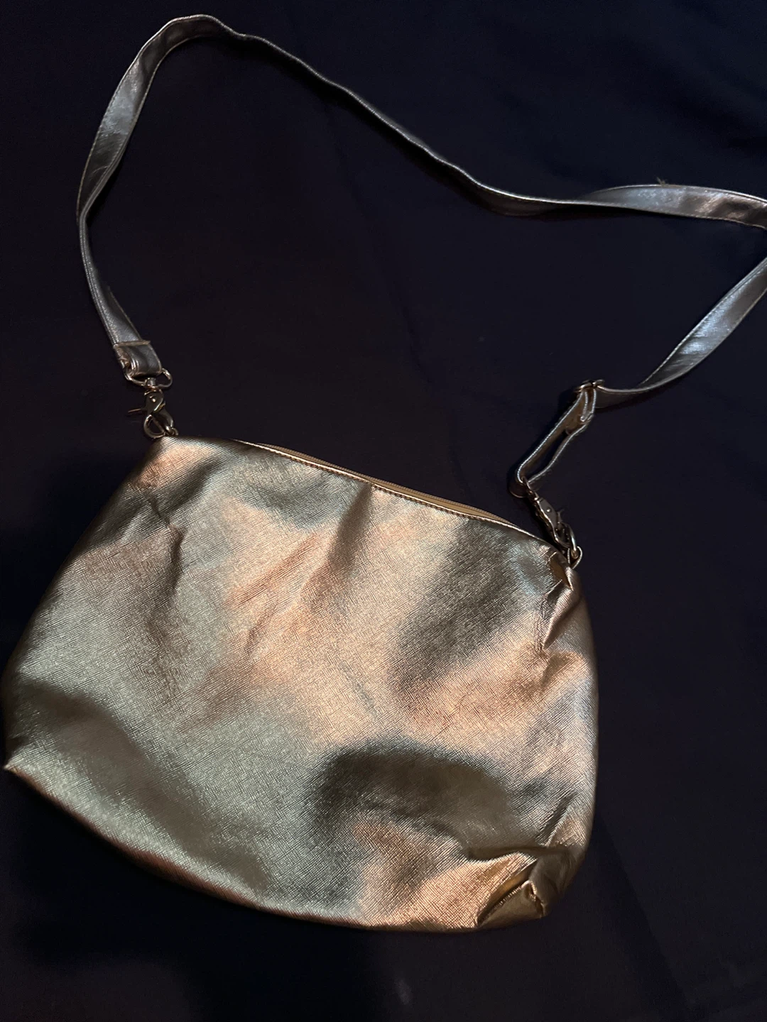 Sassy Gold Shoulder Bag