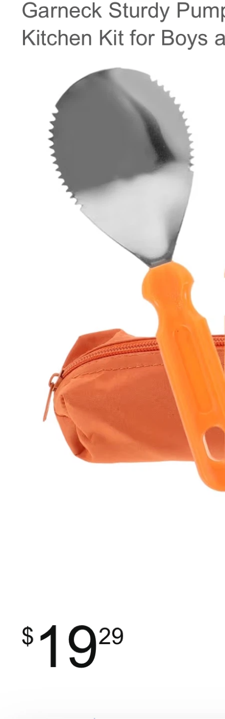 Garneck Sturdy Pumpkin Carving Kit