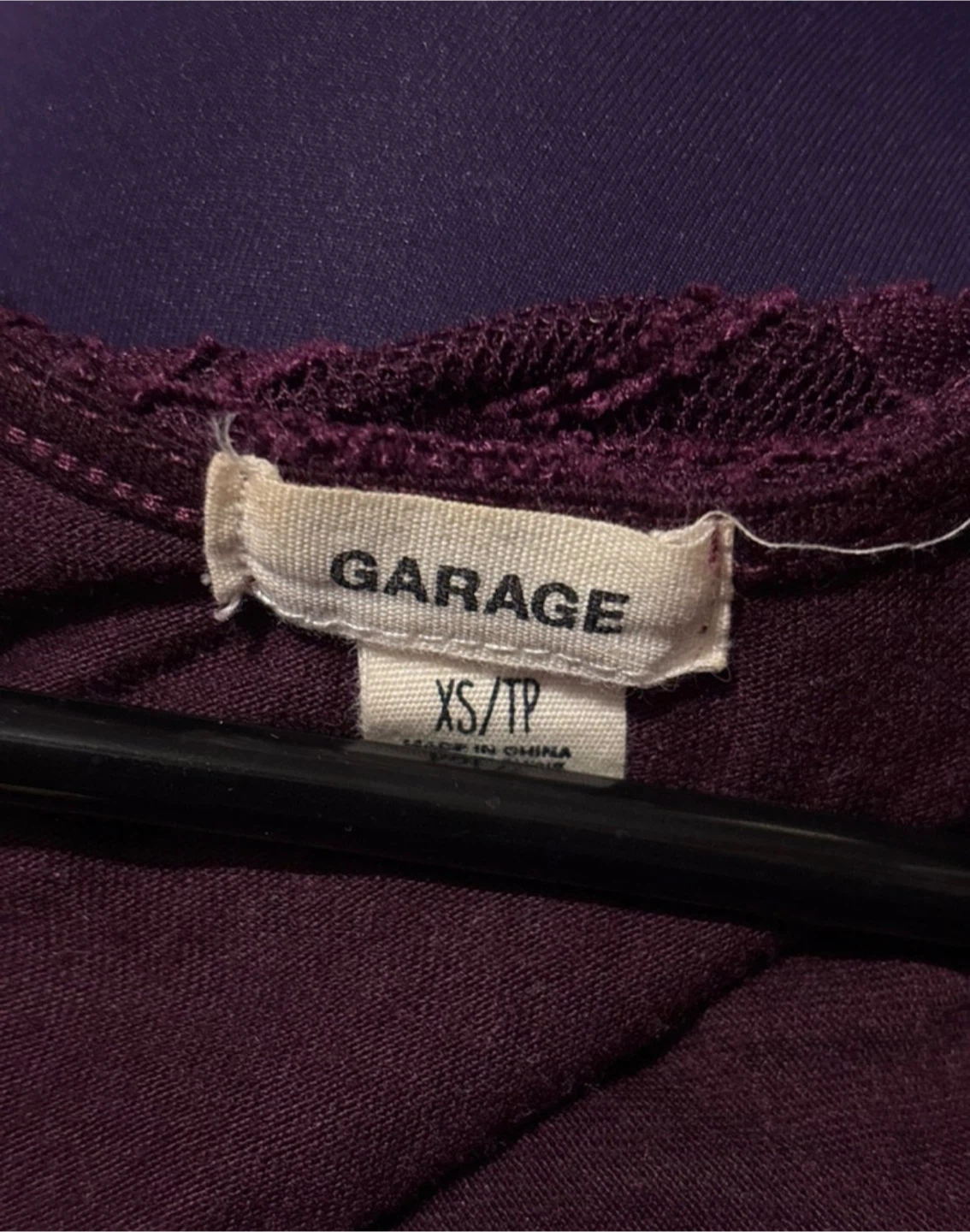 Garage Lace Top szXS - photo 4