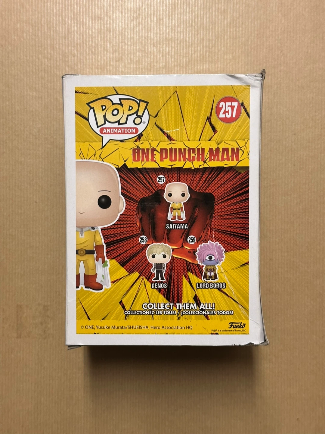 Funko Pop! One Punch Man Saitama #257 - photo 2