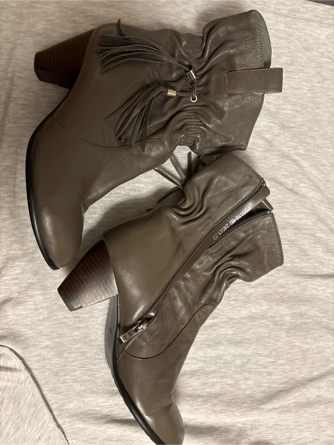 Fly London Leather Ankle Boots, Size 7