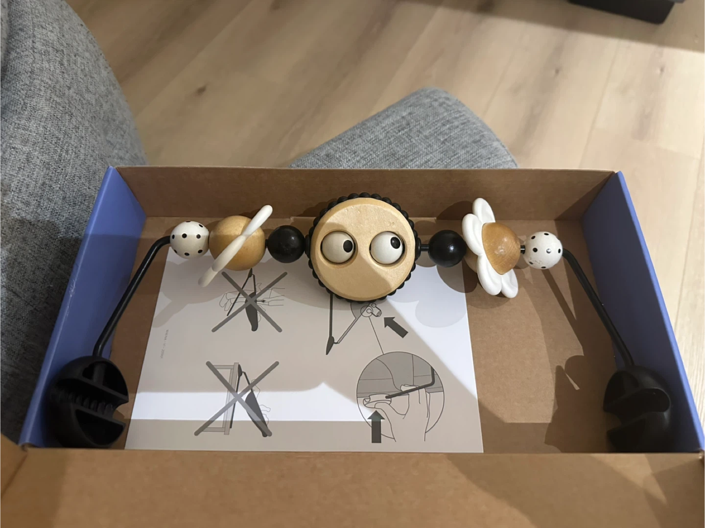 BabyBjörn Toy for Bouncer - Googly Eyes - photo 2