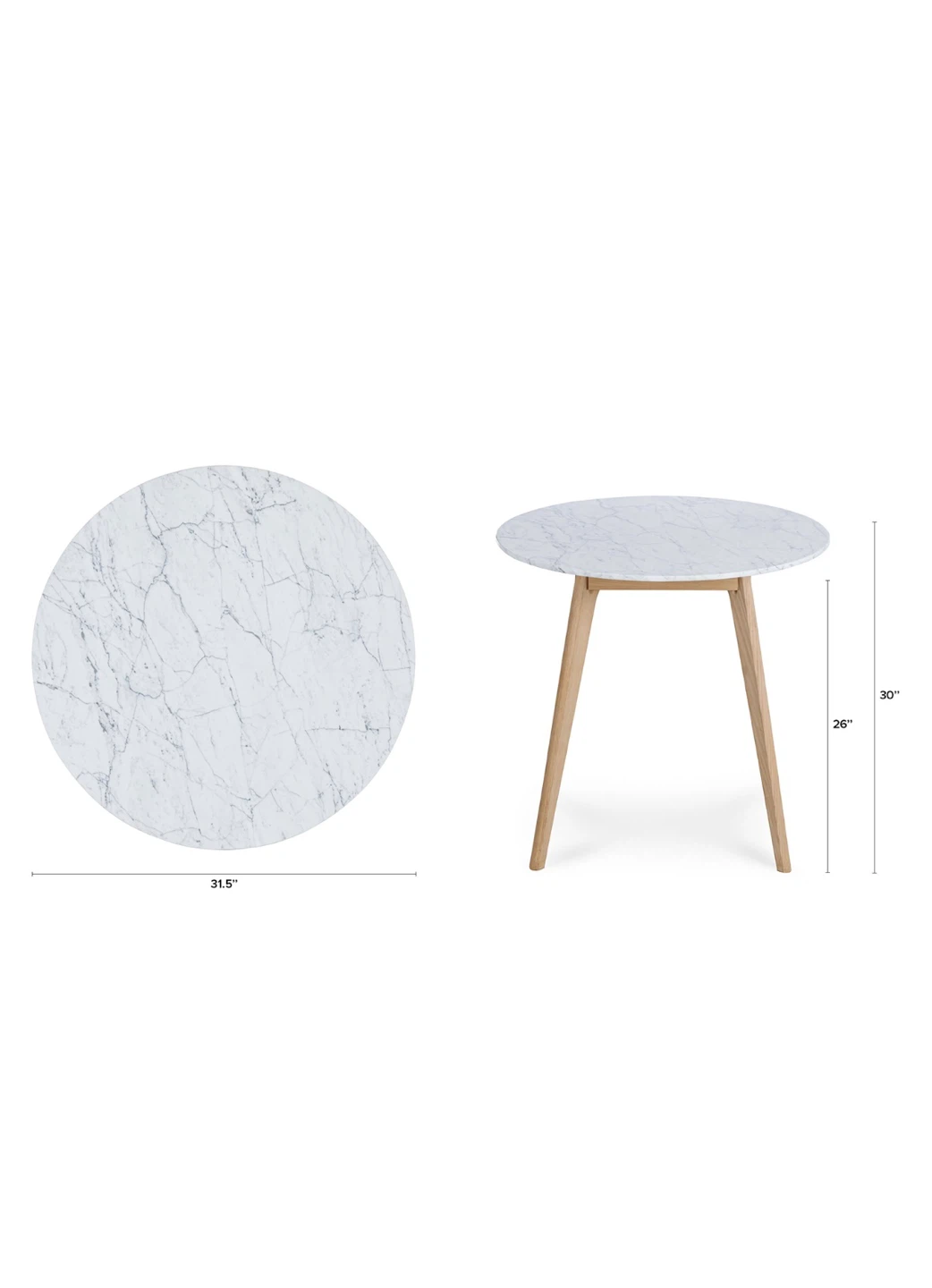 Article Marble Top Dining Table - photo 5