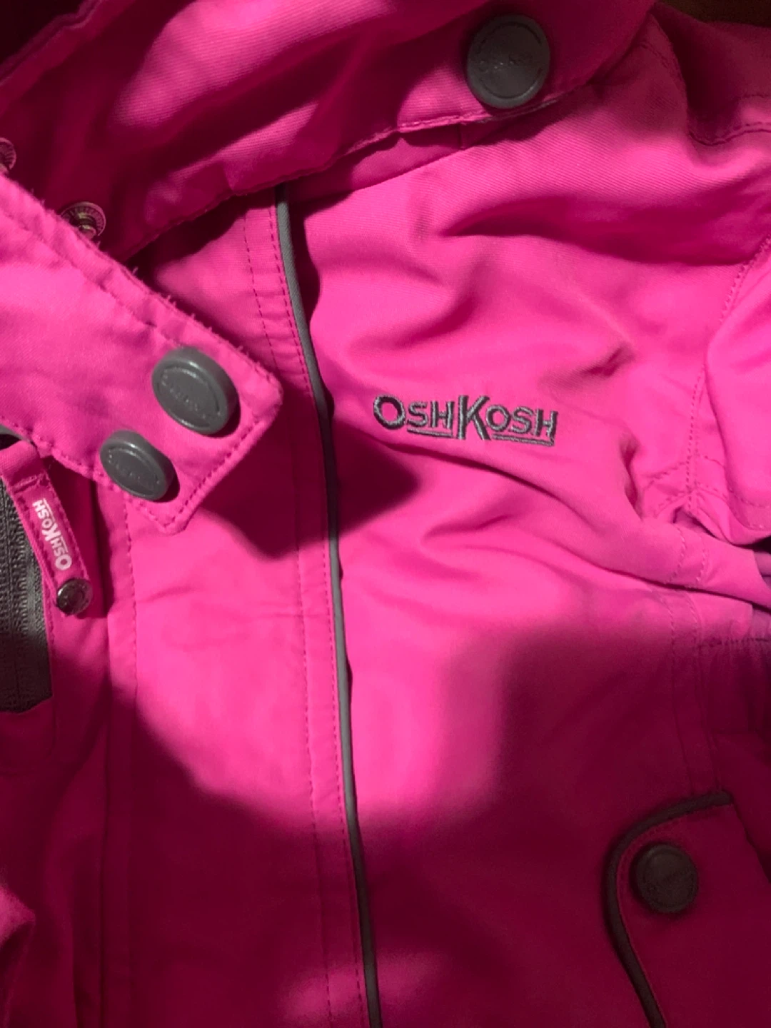 OshKosh B'gosh Pink Winter Coat - Size  18M - photo 2