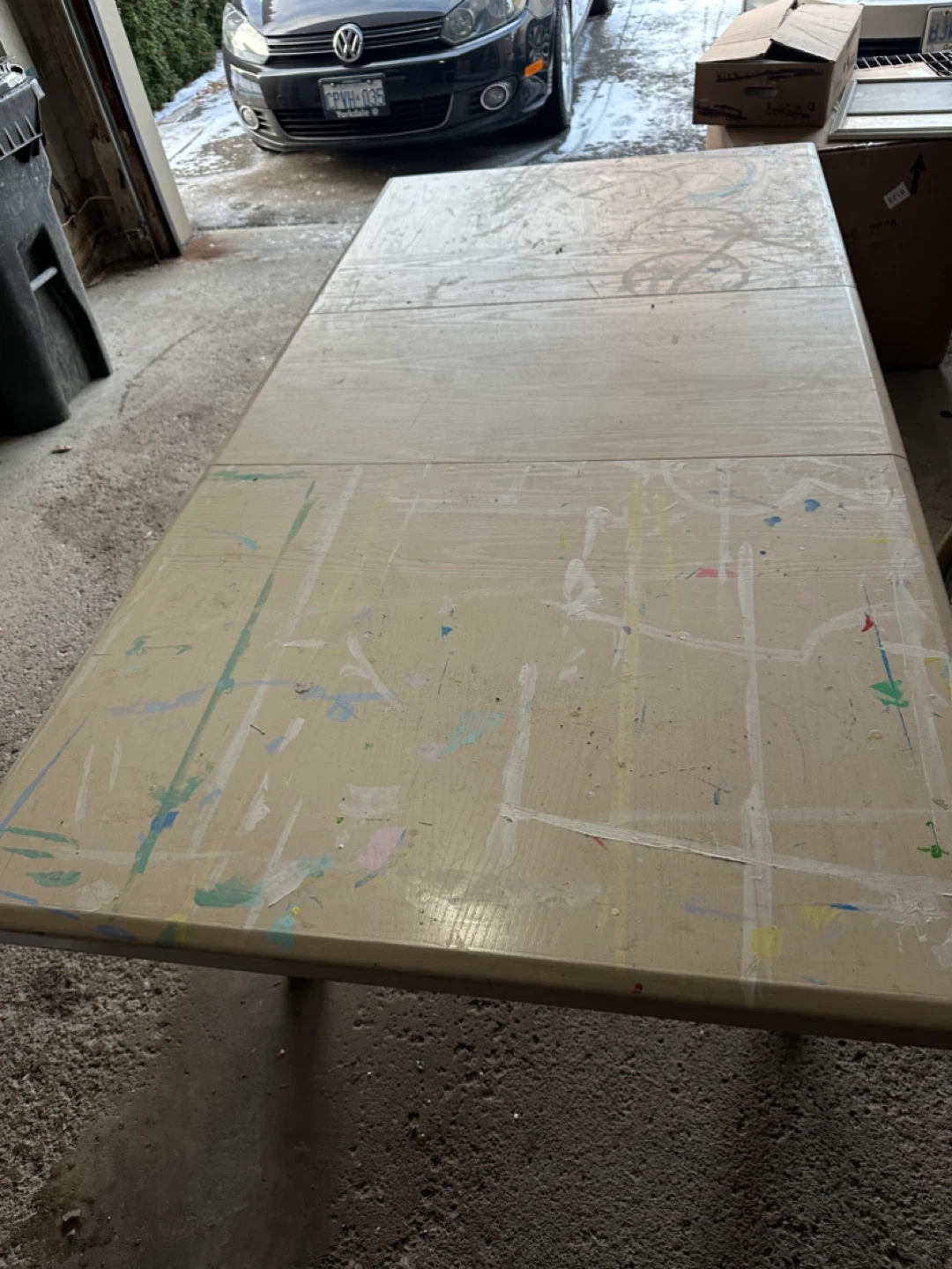 Extendable Dining/Craft Table - Used - photo 4