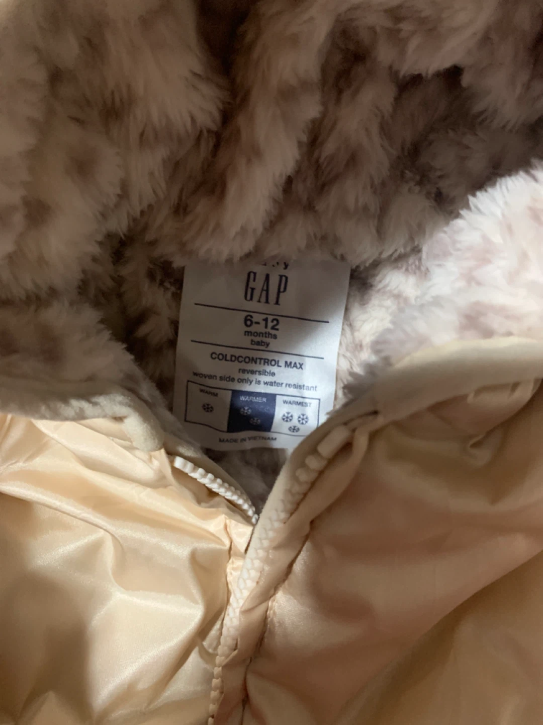 GAP Baby Puffer Jacket - 6-12 Months - photo 3