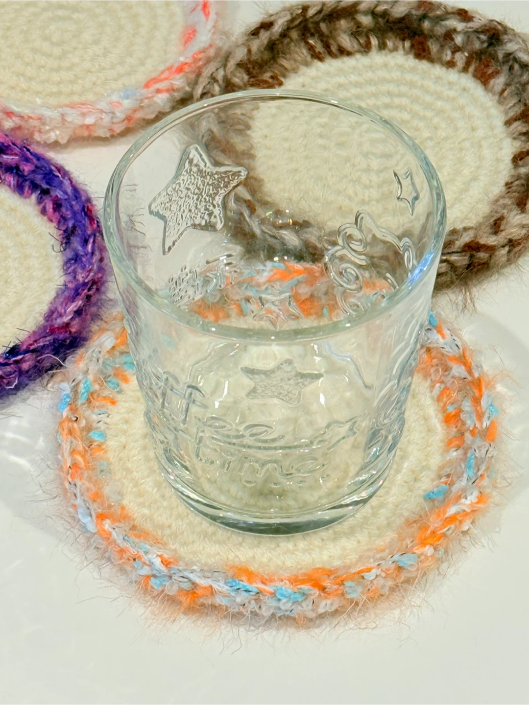 handmade crochet cup coaster - photo 4