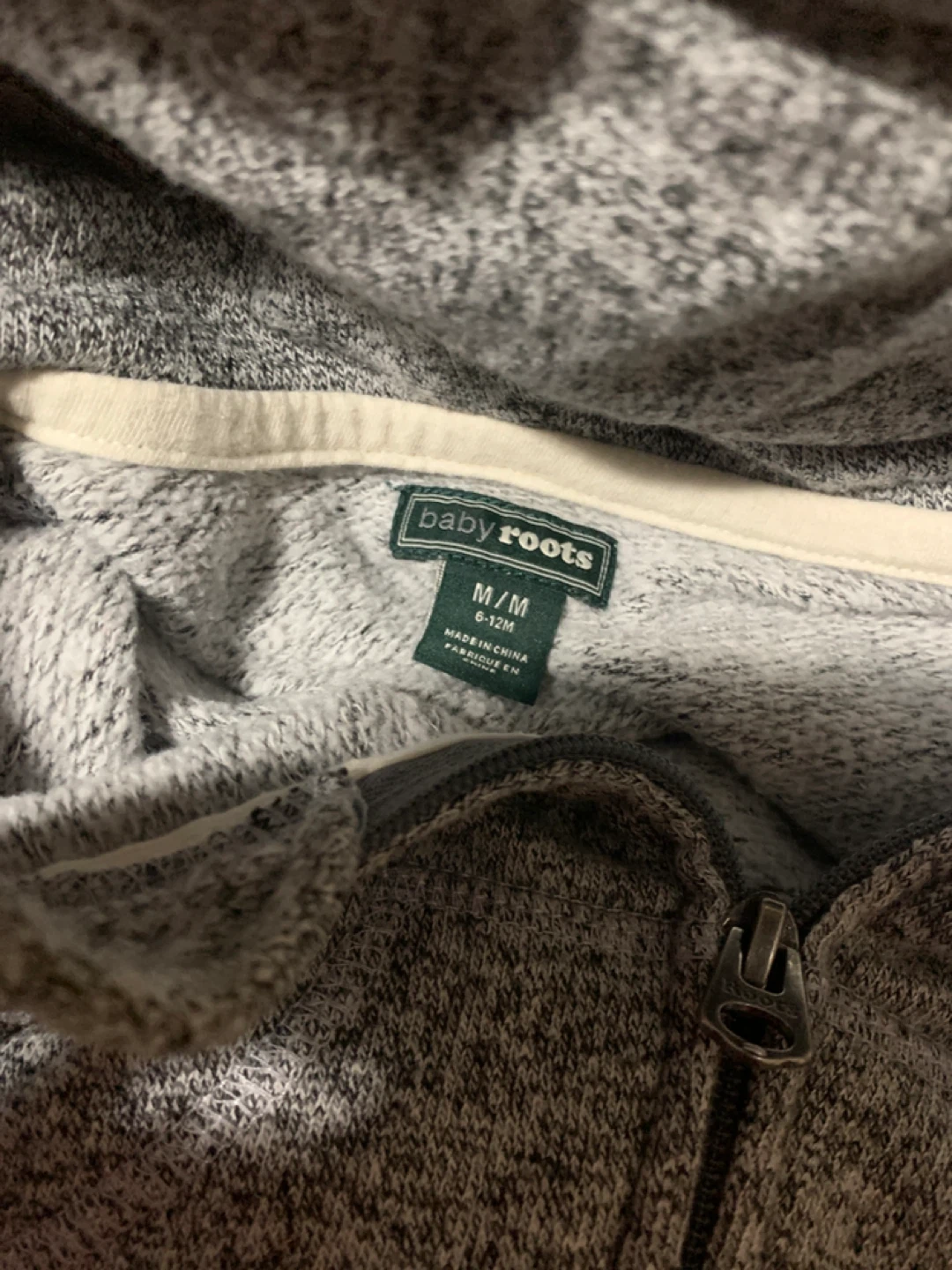 Roots Baby Zip-Up Hoodie - Size 6-12M - photo 2