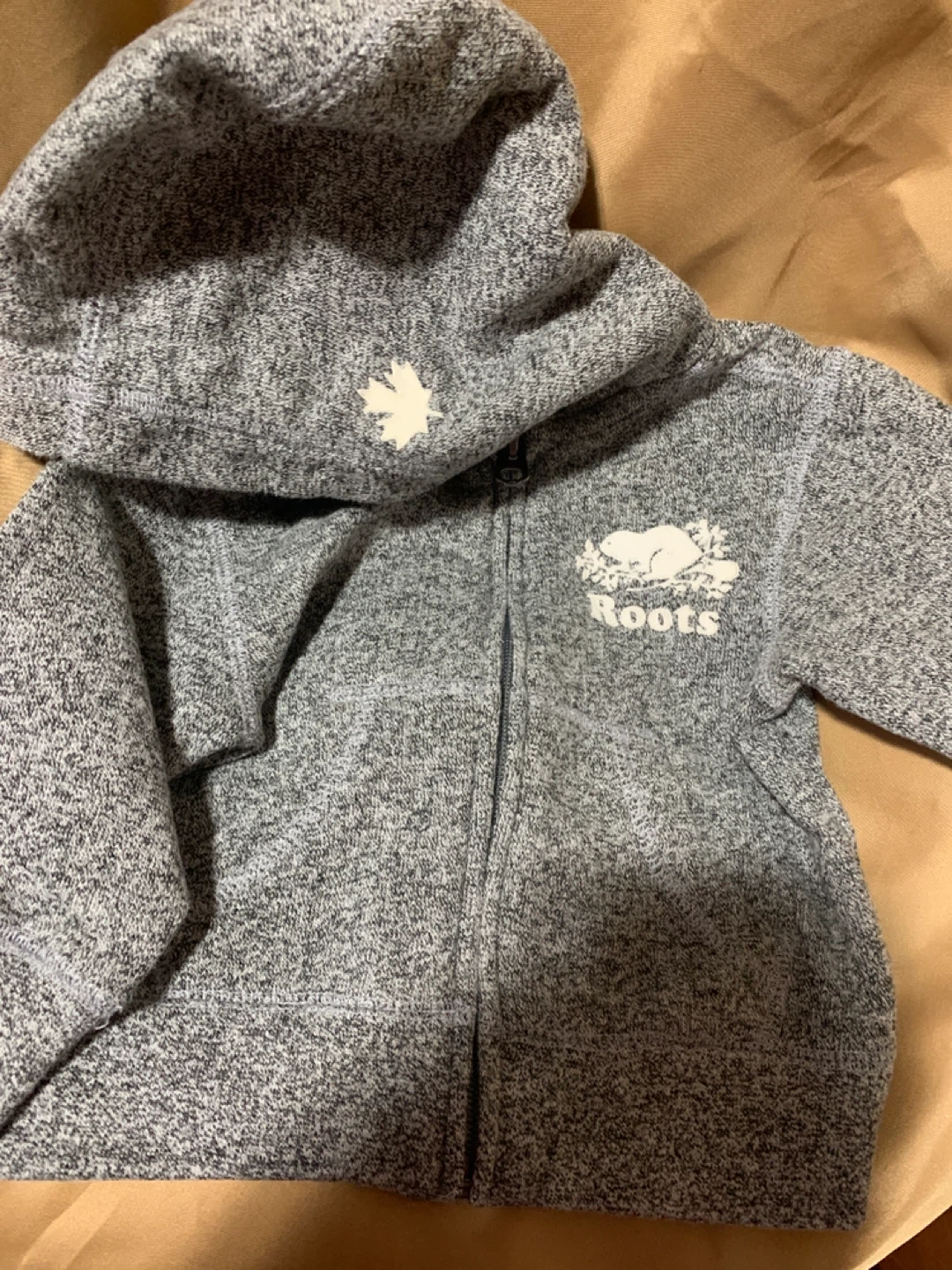 Roots Baby Zip-Up Hoodie - Size 6-12M