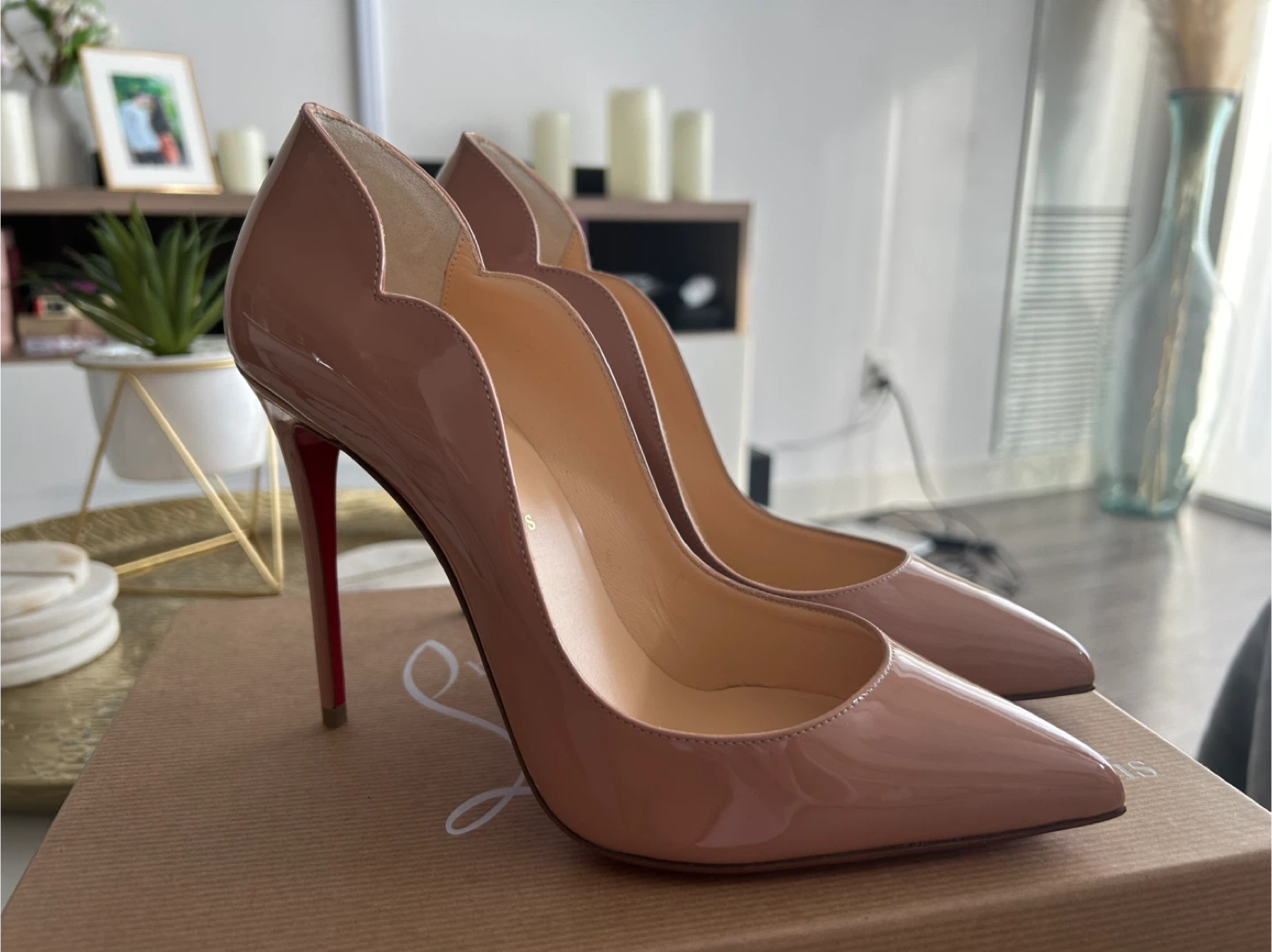 Christian Louboutin Heels, Size 38.5