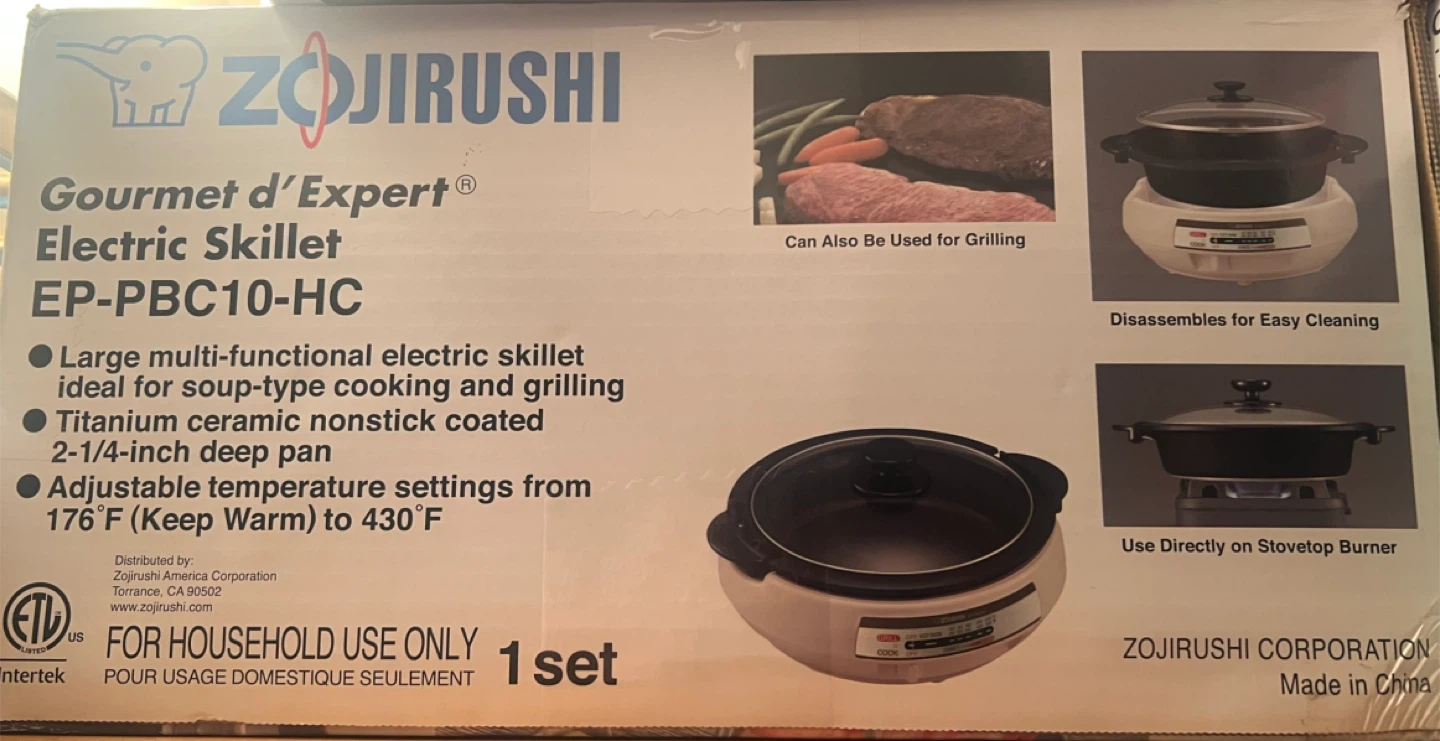 Electric Skillet EP-PBC10-HC (Brand New ) - photo 2