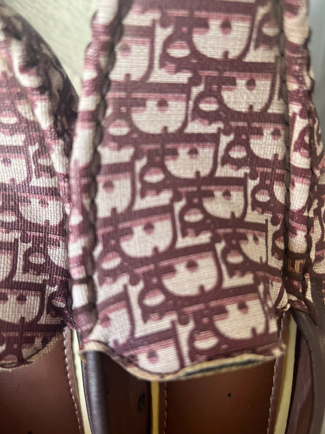 Dior Patterned Loafers - Size 10 - photo 3