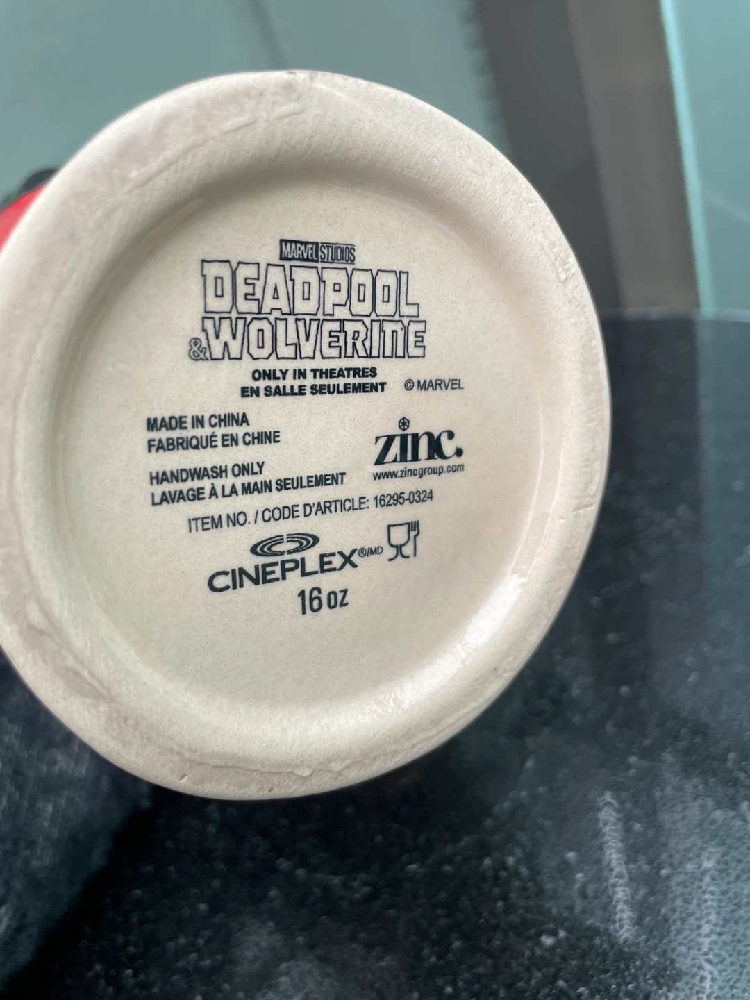 Deadpool & Wolverine Cineplex tiki Mug - photo 5