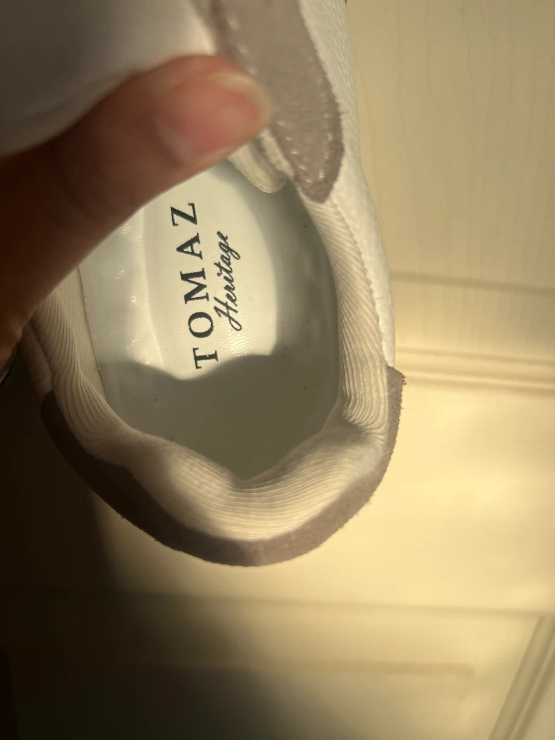 Tomaz Heritage White & Grey Sneakers - photo 3
