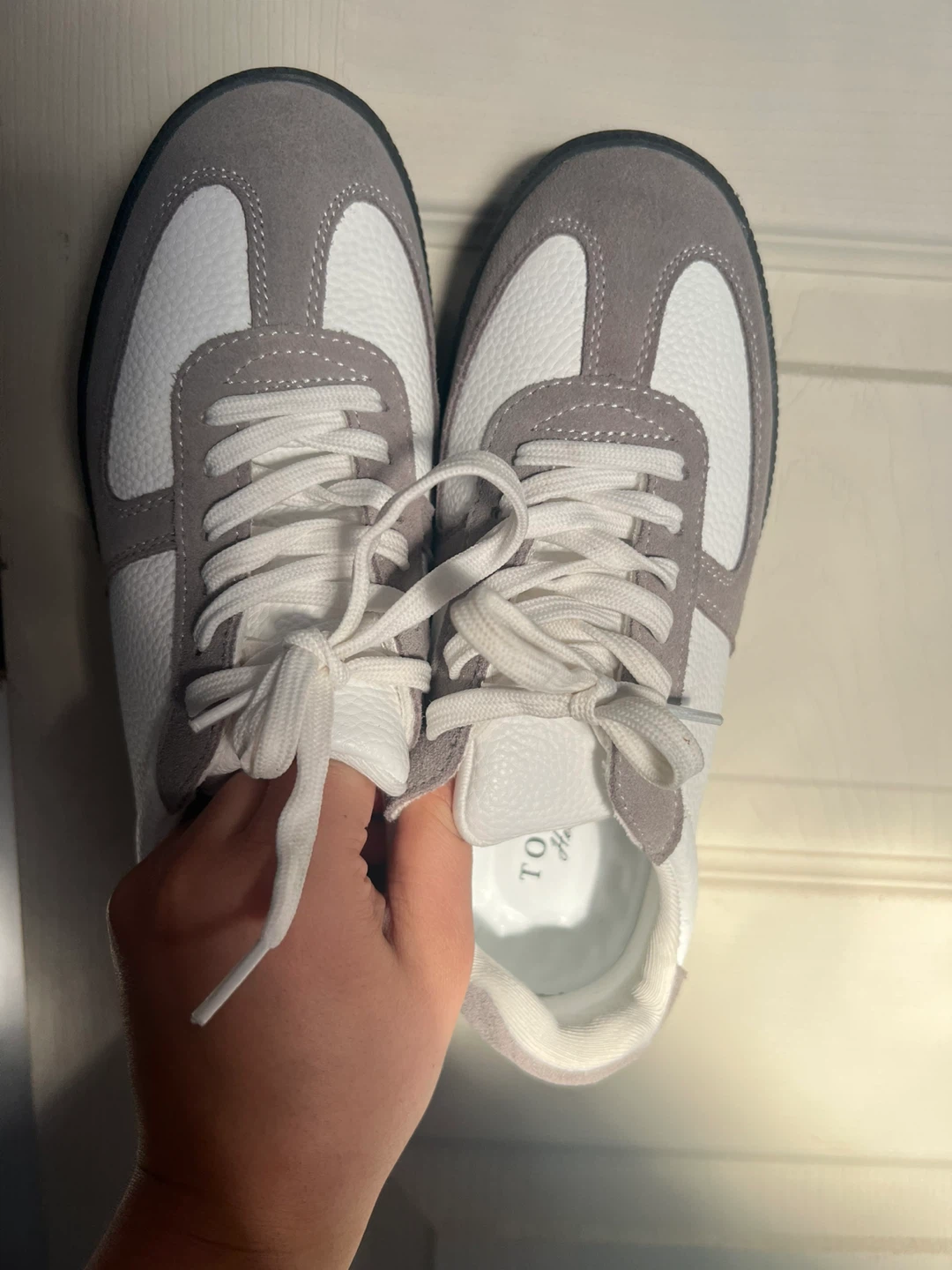 Tomaz Heritage White & Grey Sneakers - photo 2