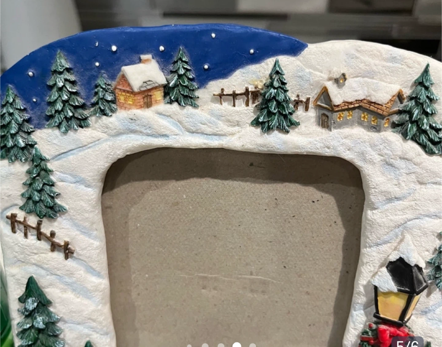 Winter Scene Picture Frame - photo 5