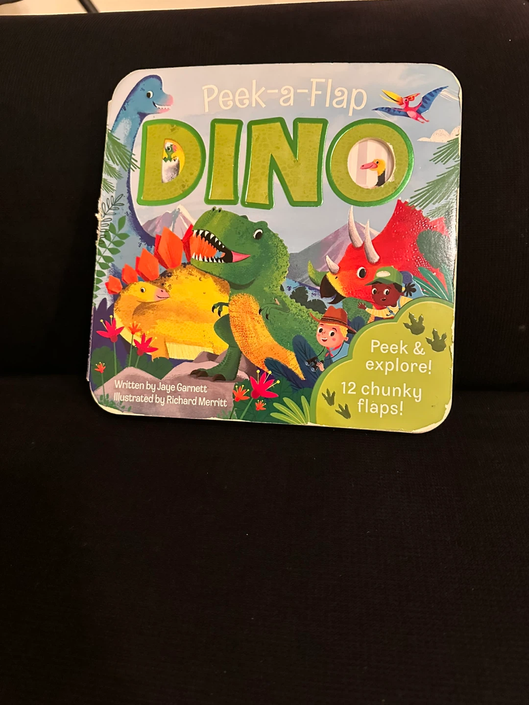 Peek-a-Flap DINO Book - Interactive!