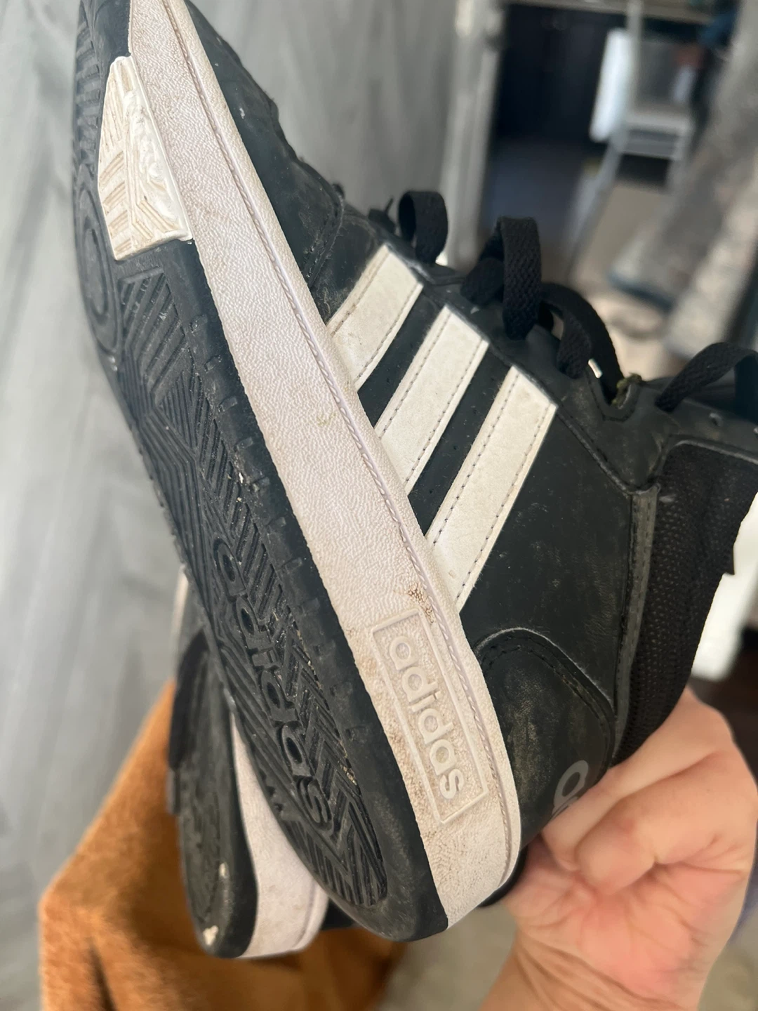 Adidas Hoops Mid 3.0 Kids Sneakers - photo 3