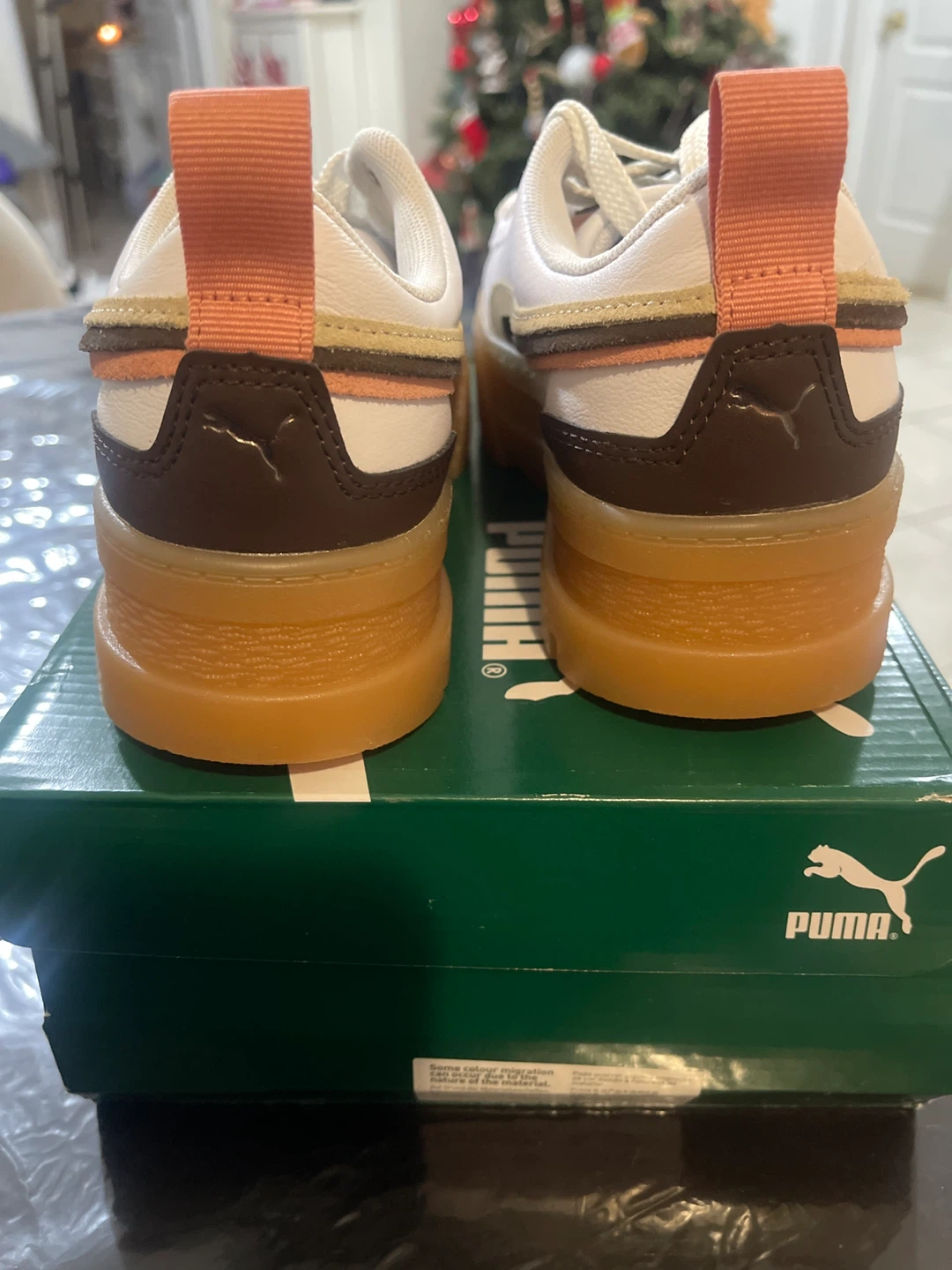 Puma Mayze Triplex Wns White Chocolate Brown - Size 7 - photo 3