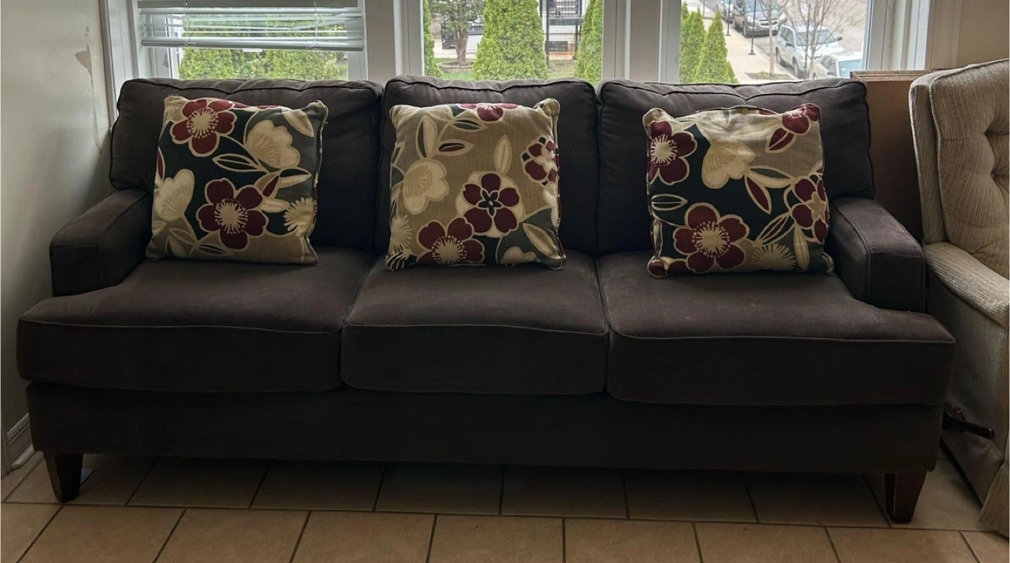 Upholstered Wingback Chair
