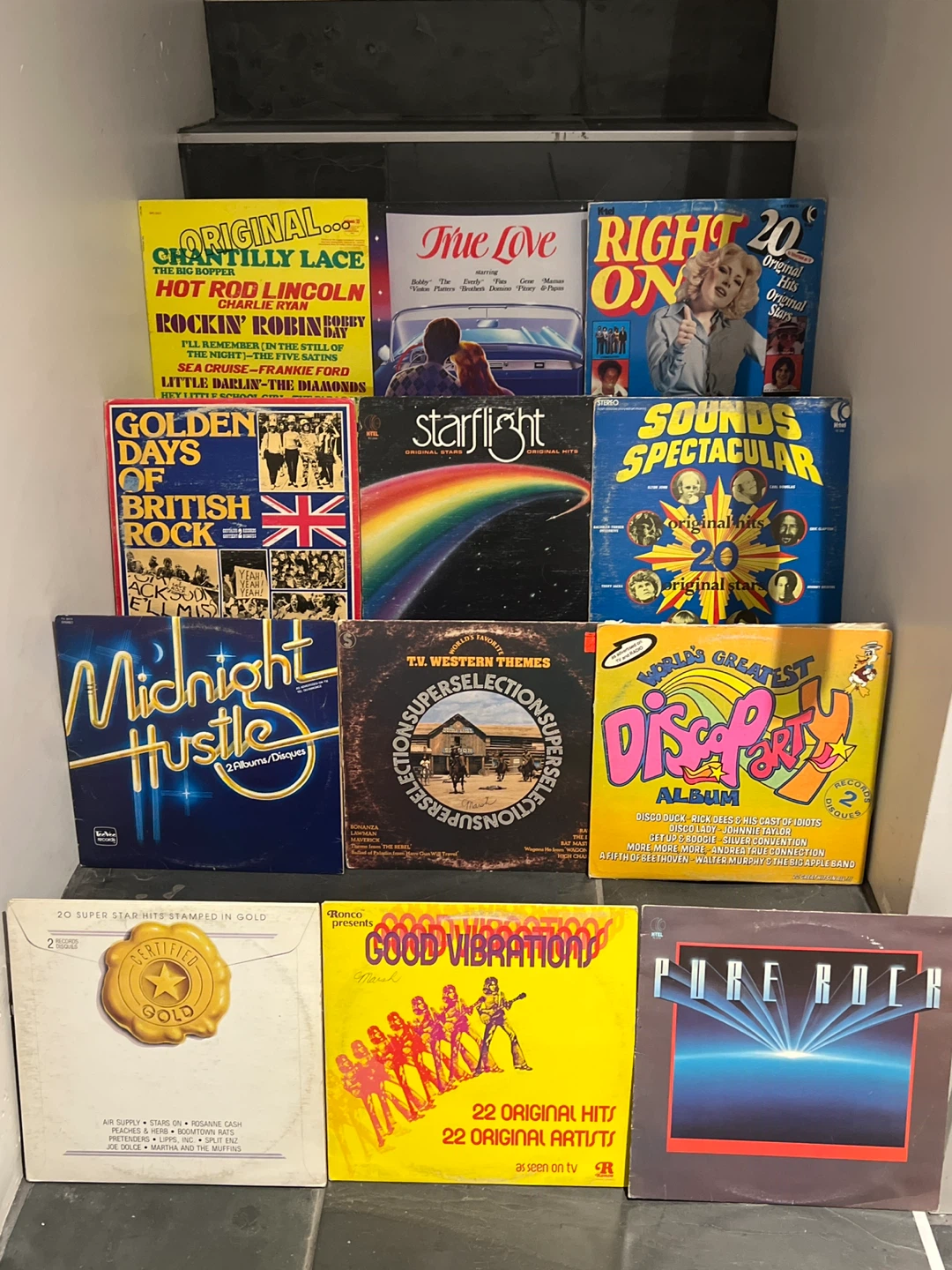 Vintage Vinyl Records - Assorted Titles