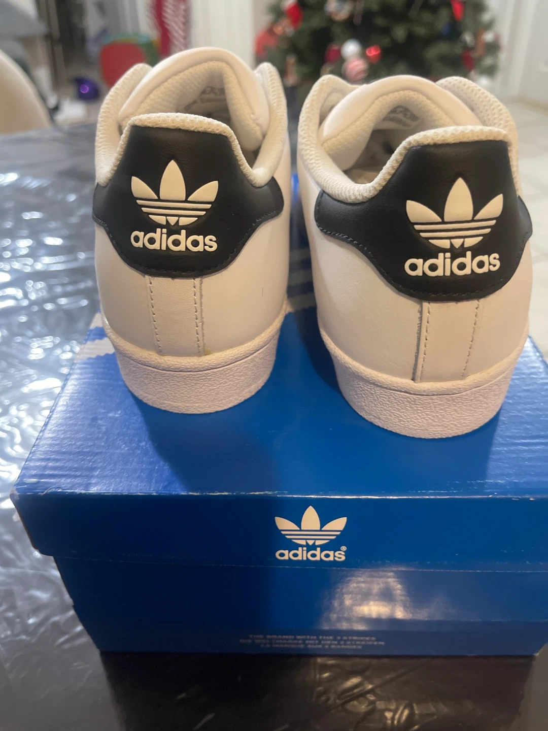 Adidas Superstar White/Black Shoes - Size 6.5 - photo 3