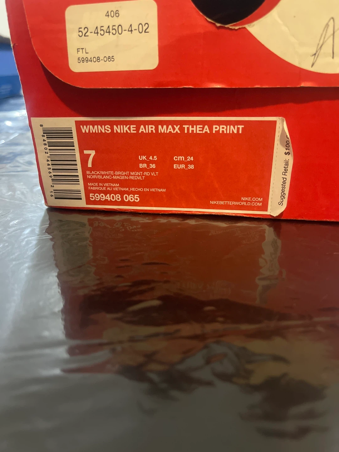 Nike Air Max Thea Print Women's Size 7 - photo 4