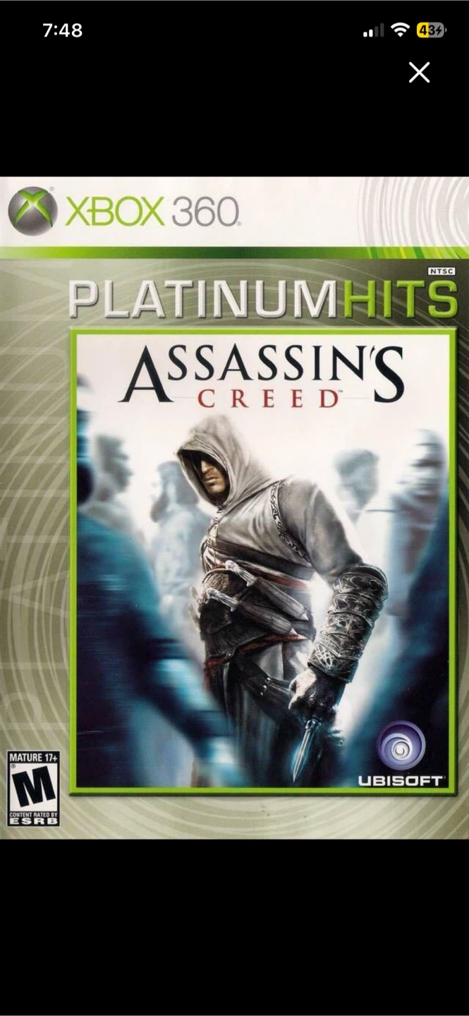 Assassin's Creed Platinum Hits - Xbox 360 Game