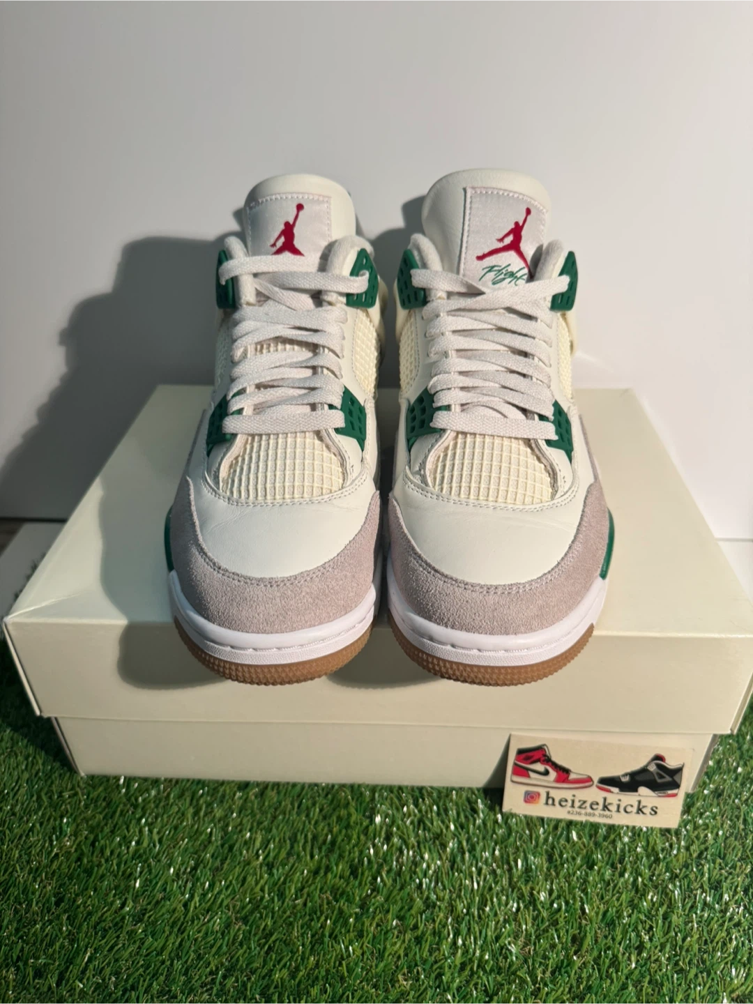 Jordan 4 SB Pine Green size 8.5 - photo 3