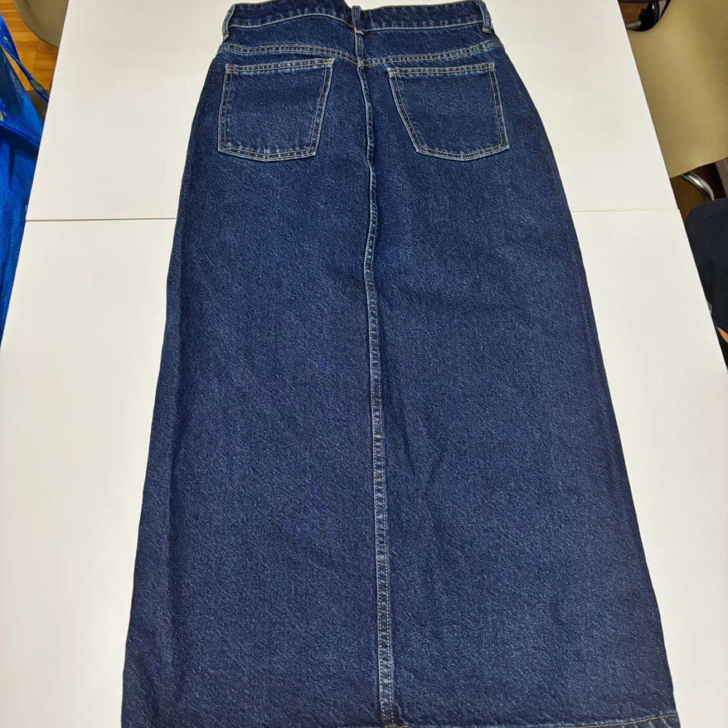 H&M Denim Maxi Skirt - Size 4 - photo 2