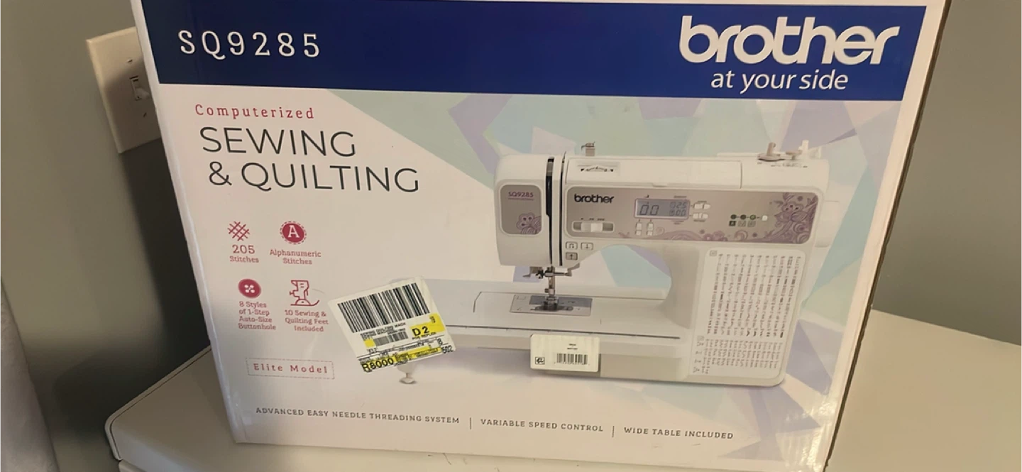 Brother SQ9285 Computerized Sewing & Quilting Machine - photo 2