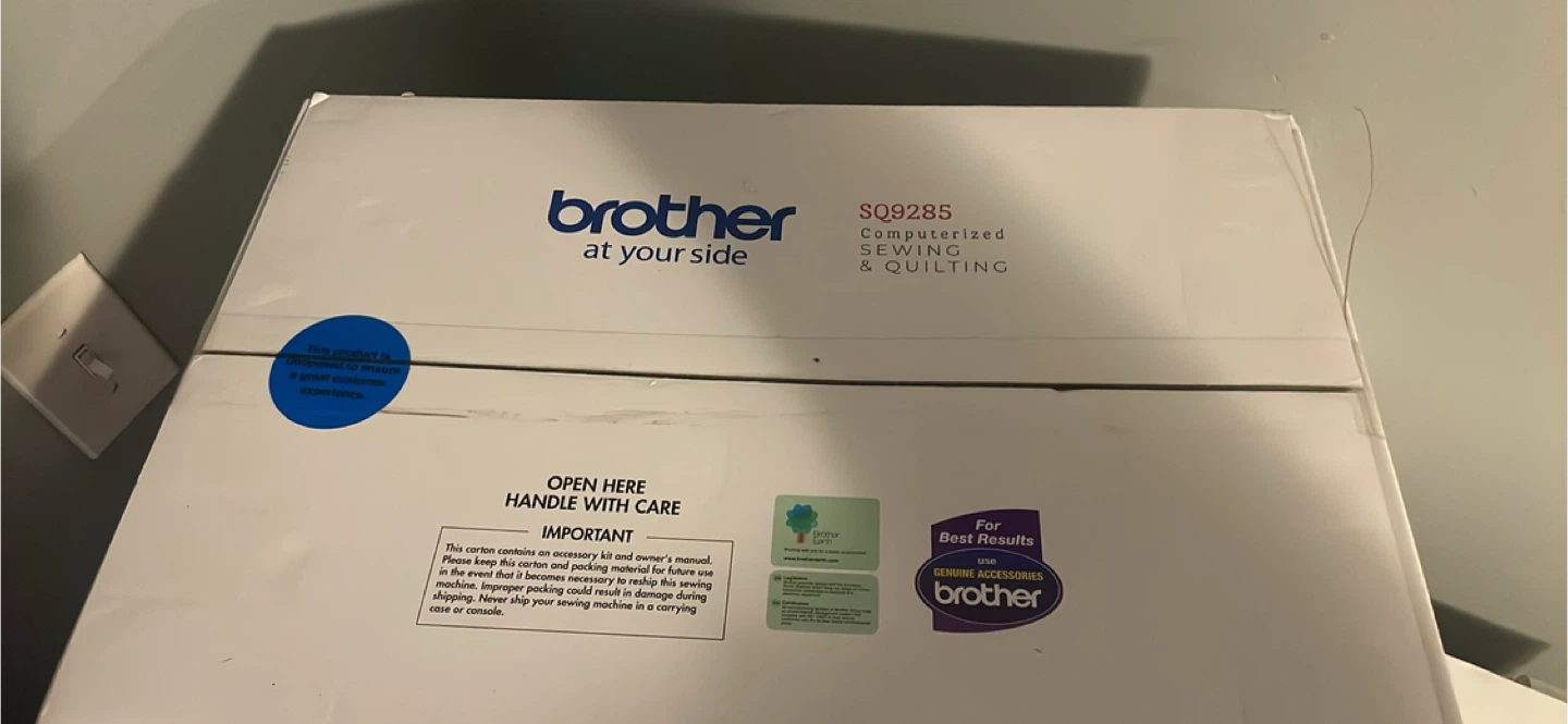 Brother SQ9285 Computerized Sewing & Quilting Machine - photo 3
